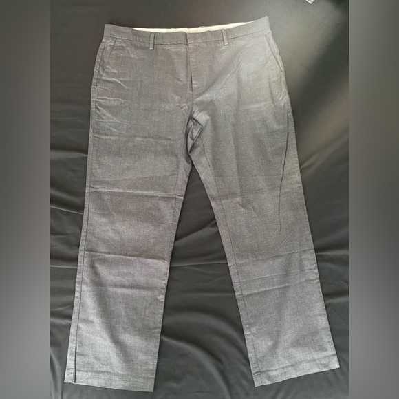 GOODTHREADS Casual Dress pant/trouser grey rustic straight pant - Picture 3 of 8